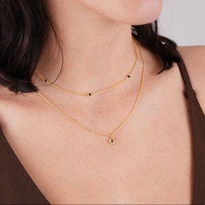 Mejuri starburst necklace